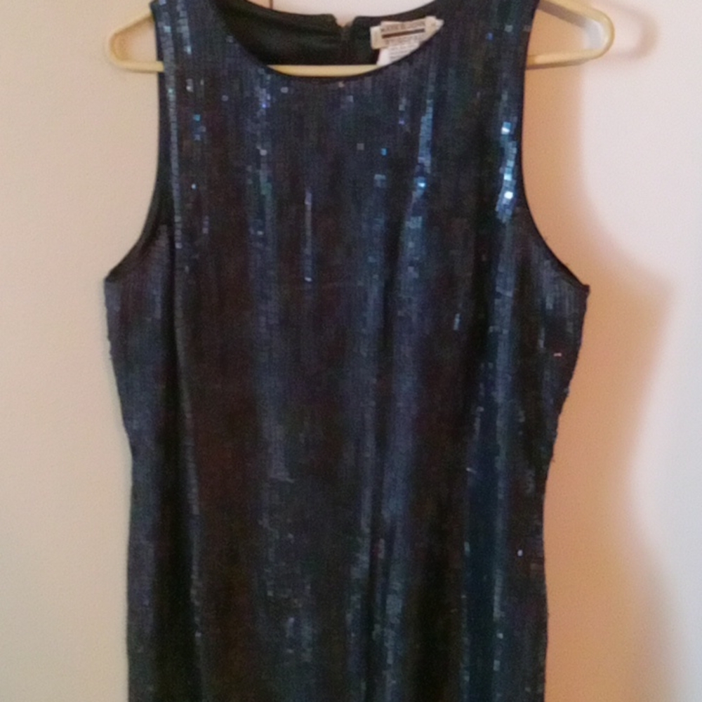 Sequence evening dress